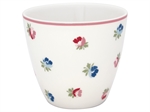 Viola white latte cup fra GreenGate - Tinashjem